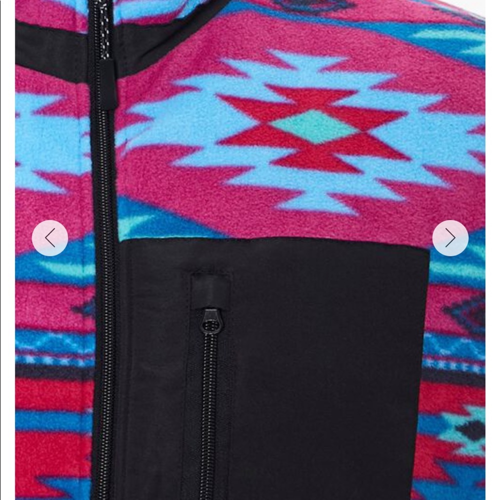 Fair Isle Fleece Zip-Up Jacket - Picture 4 of 5